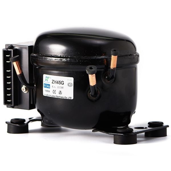 Компрессор для автохолодильника 12/24 Вольт Anuodan ZH45G (R-134a, DC12V, DC24V) ANZH45G фото