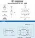 Компрессор для автохолодильника 12/24 Вольт Anuodan ZH45G (R-134a, DC12V, DC24V) ANZH45G фото 6