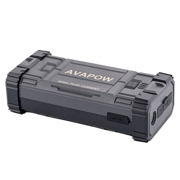 Пусковий пристрій Jump Starter для авто AVAPOW A58 (4000A) 71,04 Wh/19200mAh JSA58 фото
