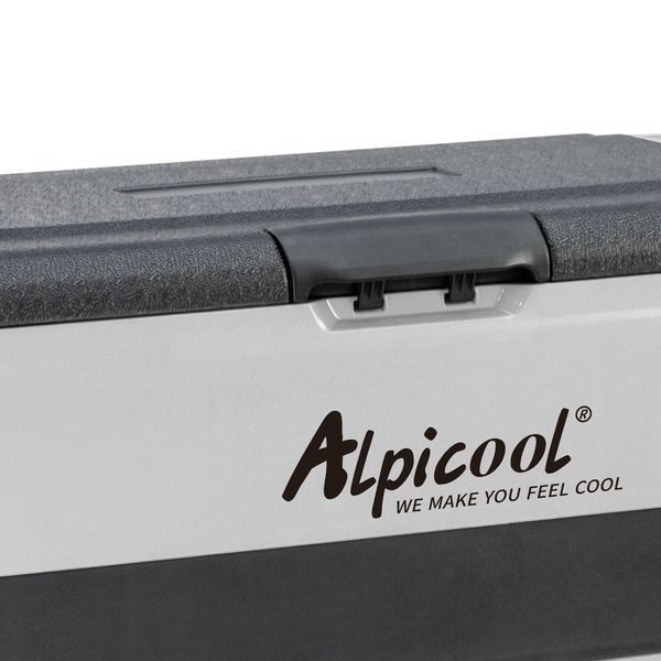 Компрессорный автохолодильник Alpicool T50 (LG). 47 литров. Двухкамерный. До -20℃. (12, 24, 220 вольт) T50LGP фото
